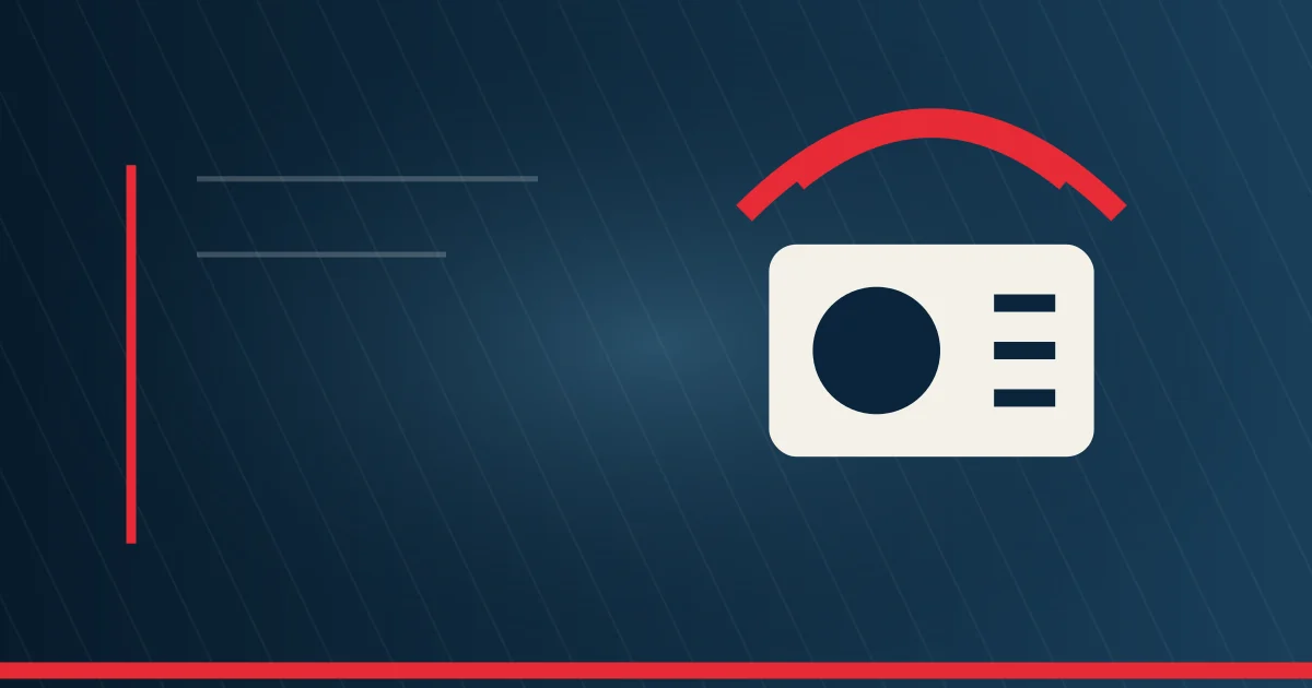 Symbolic editorial illustration about funding restrictions aimed at npr and pbs; not a documentary photograph.